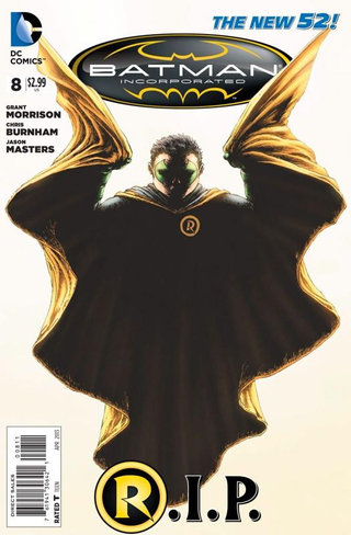 Illustration for article titled DC would like you to know Robin is gonna die this week in Batman, Inc.